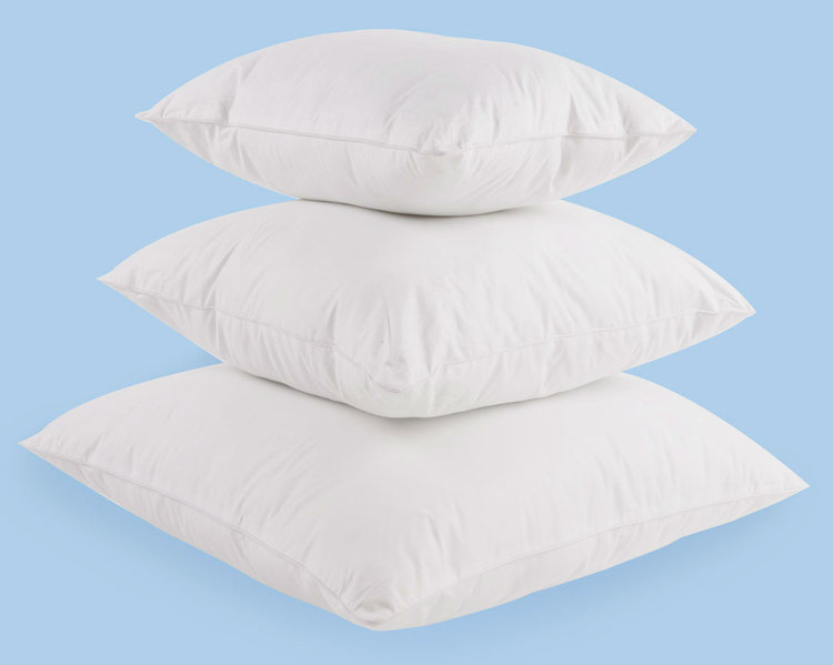 Natural Fill Pillows • Heirloom Linens • Canadian Bedding in Victoria BC