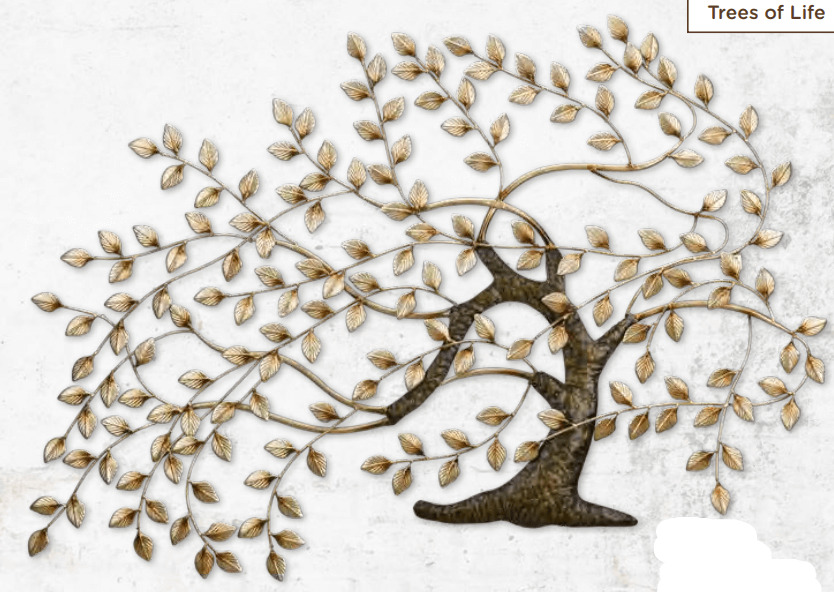 Windswept Tree Wall Decor • Heirloom Linens • Canadian Bedding in