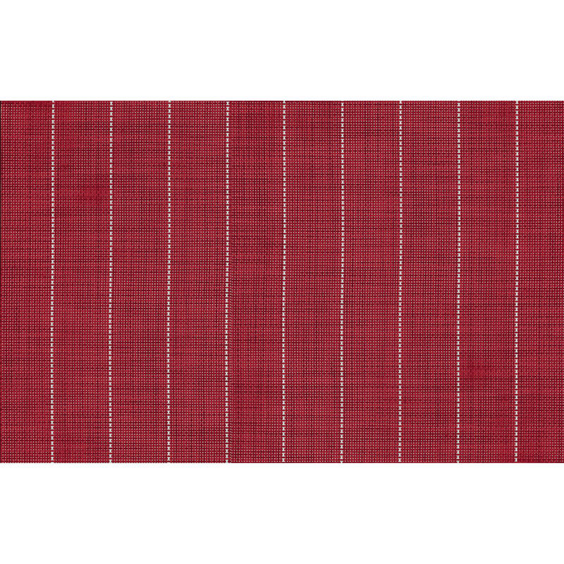Striped Textaline Placemats Red • Heirloom Linens • Canadian Bedding