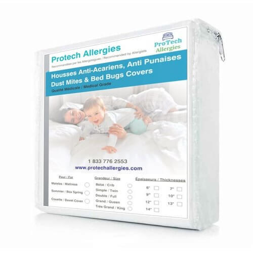 Protech Bamboo Allergy Encasements • Heirloom Linens • Canadian Bedding