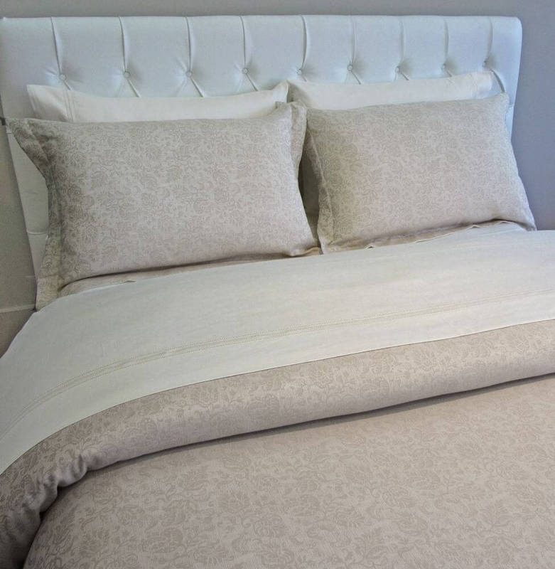 Berkeley Bedding by Glen Peloso • Heirloom Linens • Canadian Bedding in