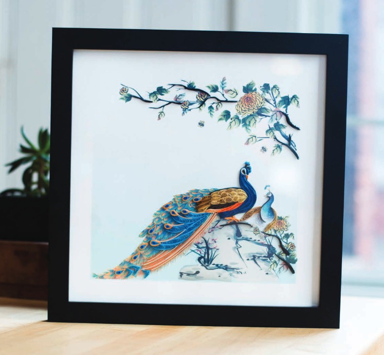 Shadow Box Frames for Quilling Cards • Heirloom Linens • Canadian