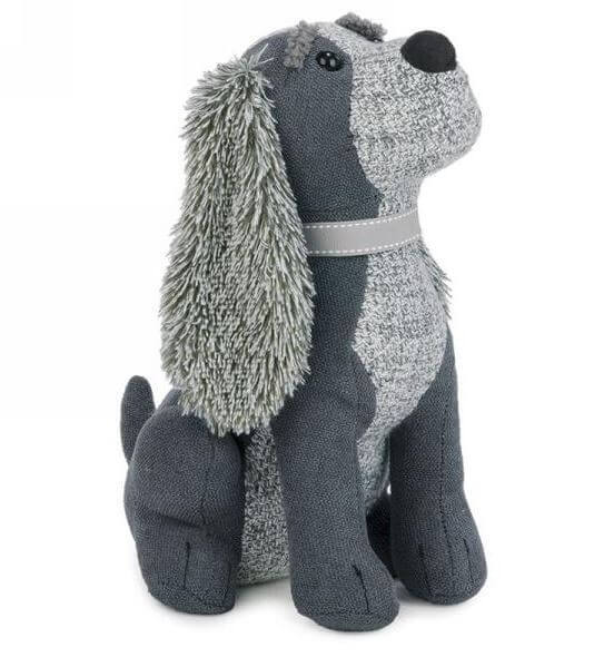 2 Tone Dog Doorstop • Heirloom Linens • Canadian Bedding in Victoria BC