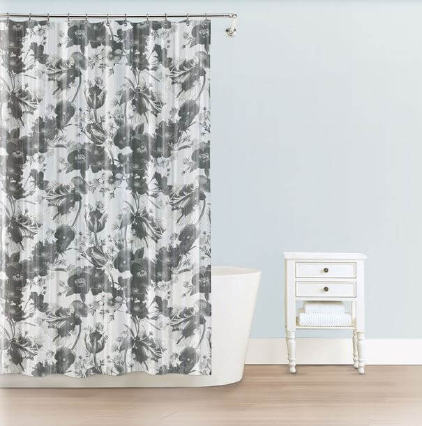 Linthos Peva Shower Curtain • Heirloom Linens • Canadian Bedding in