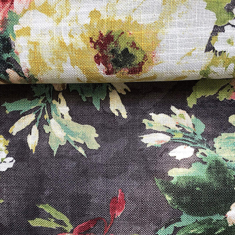Sydney Charcoal/Multi Bedding by 6ix Tailors • Heirloom Linens