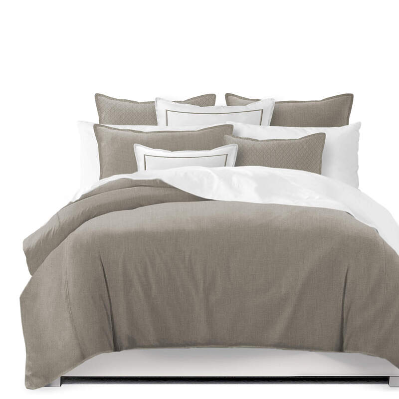 Sutton Vintage Linen Comforter by 6ix Tailors King • Heirloom Linens