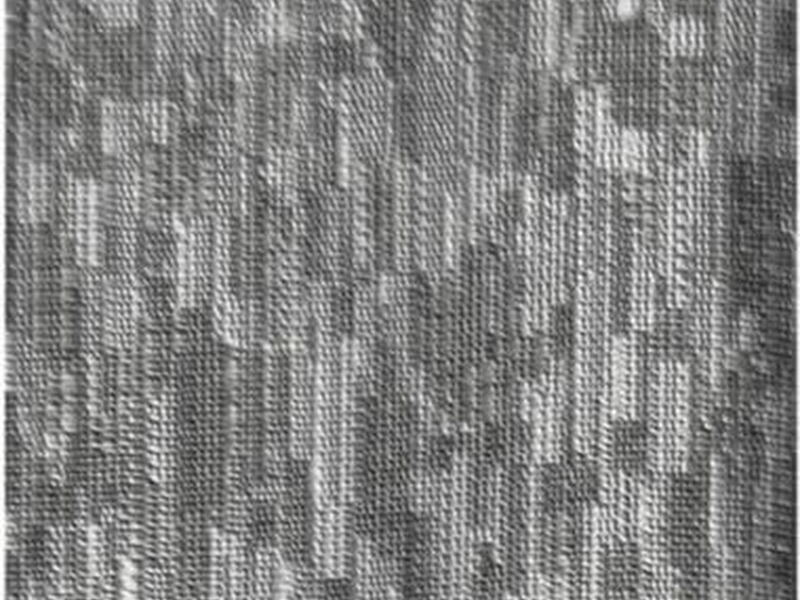 Metallic Graphite <br>Shower Curtain