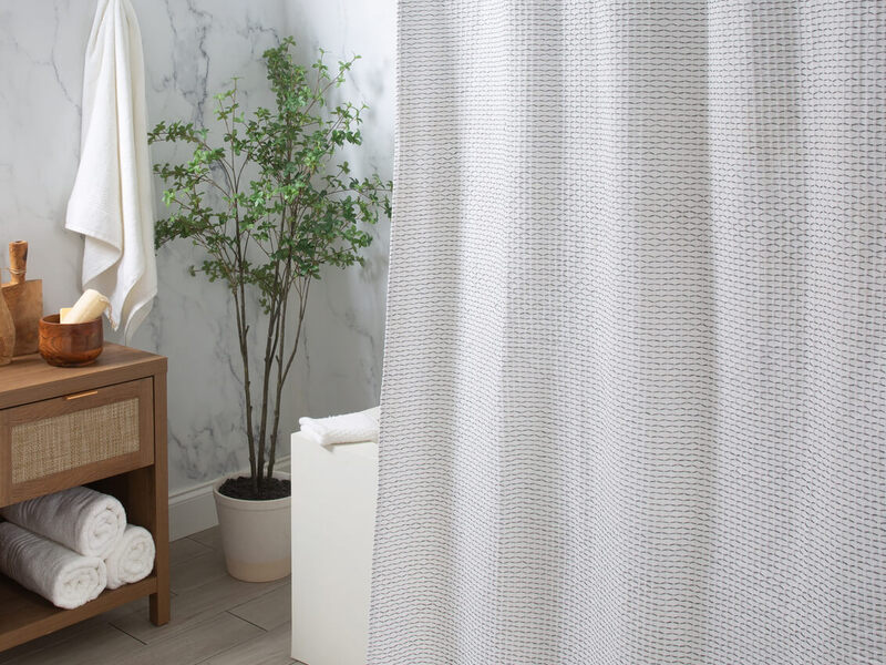 Honeycomb Shower Curtain