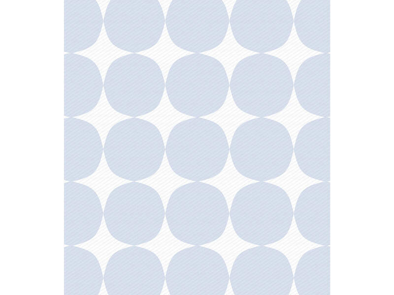 Geo Blue Woven Outdoor Floor Mats