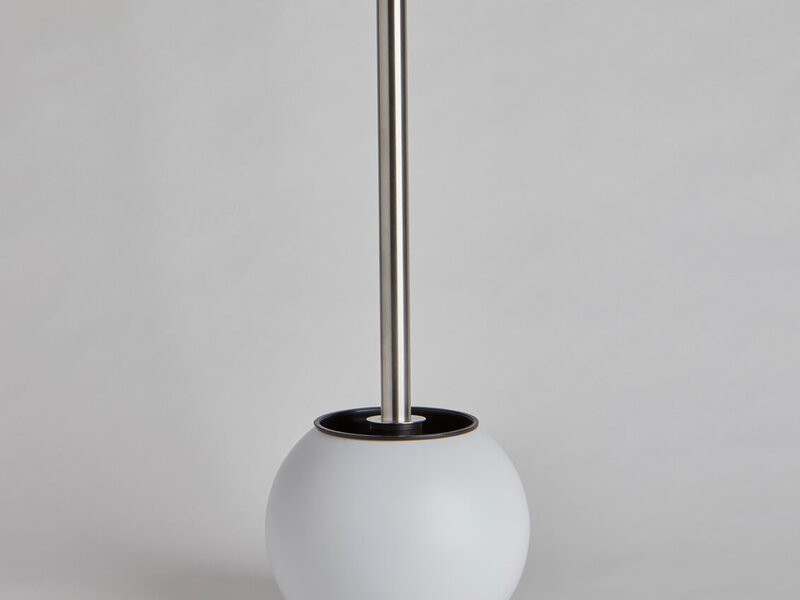 Globe White Toilet Brush