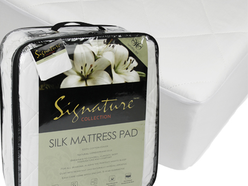 Signature Silk <br>Mattress Pads