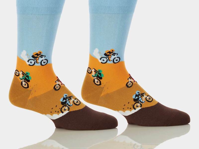 Mountain Bikers Yo Sox