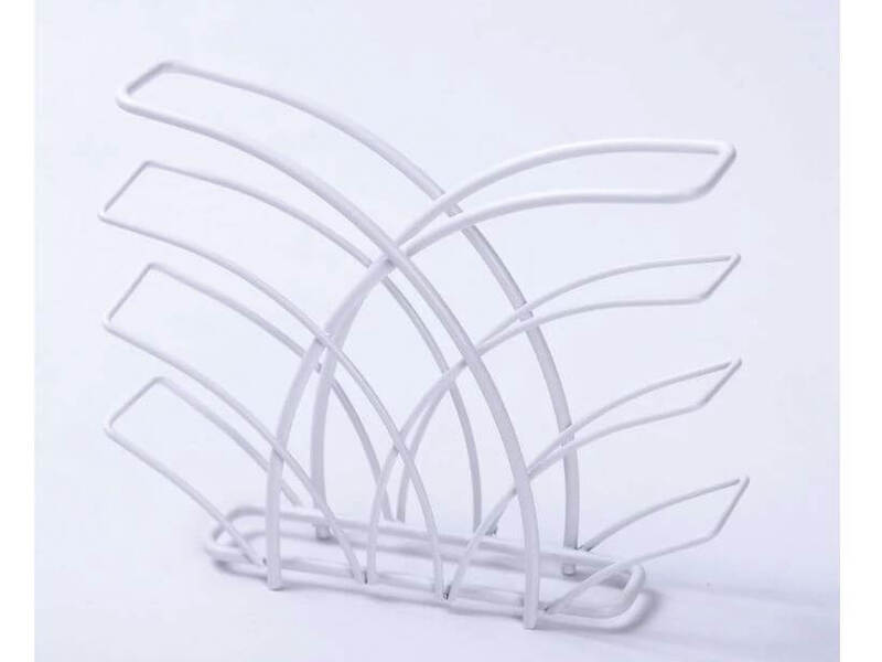 Upright Napkin Caddy-White