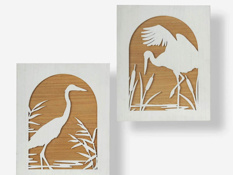 Wood Bird Wall Décor