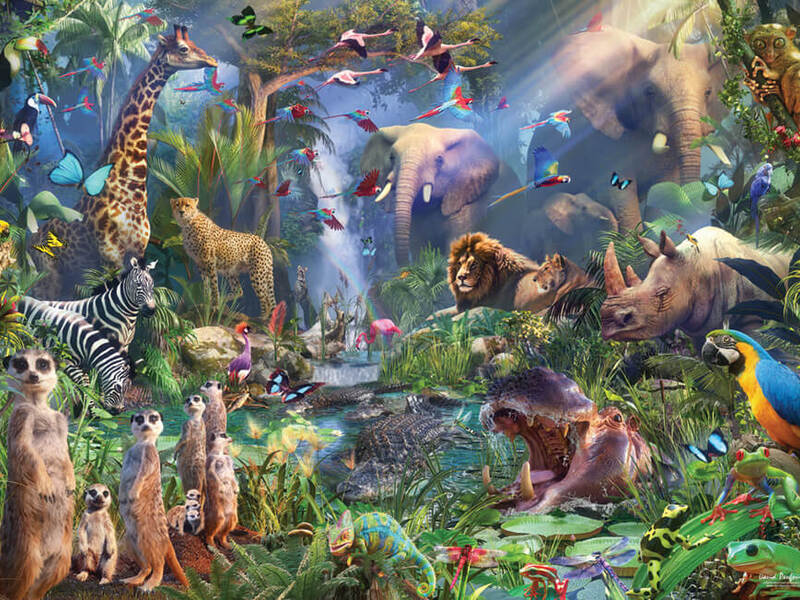Into the Jungle Puzzle (1,000) Piece