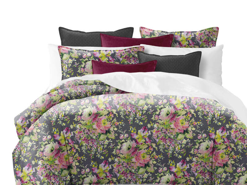 Athena Charcoal<br>Bedding by 6ix Tailors