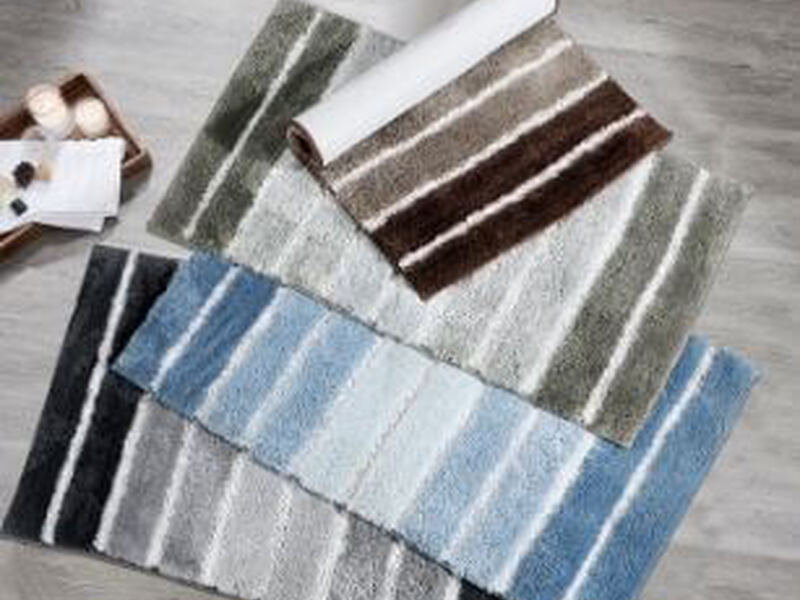 Ombre Stripe Bathmat