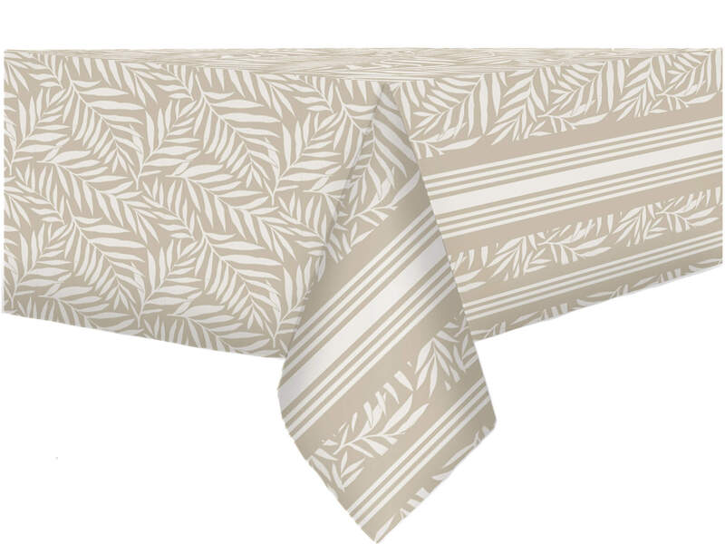 Foliage Printed Fabric Tablecloths