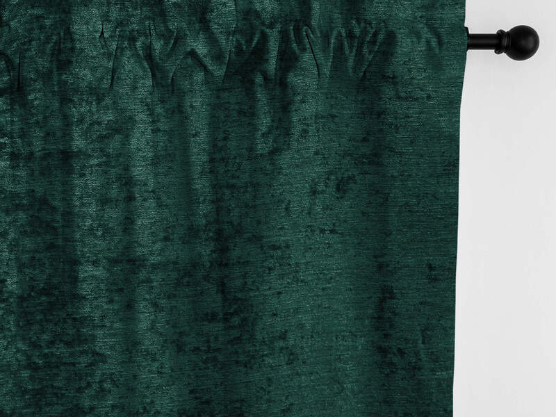 Juno Velvet Emerald Curtains