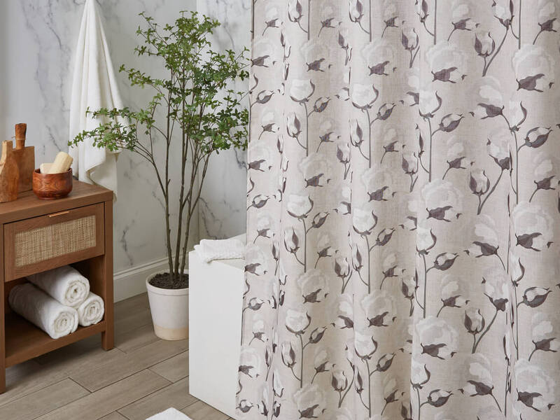 Acala Fabric Shower Curtain