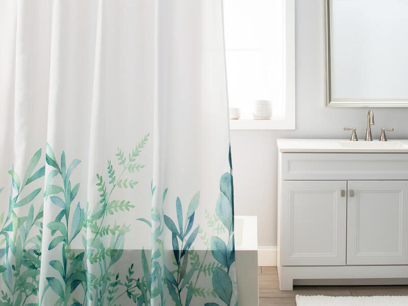 Agave Fabric Shower Curtain