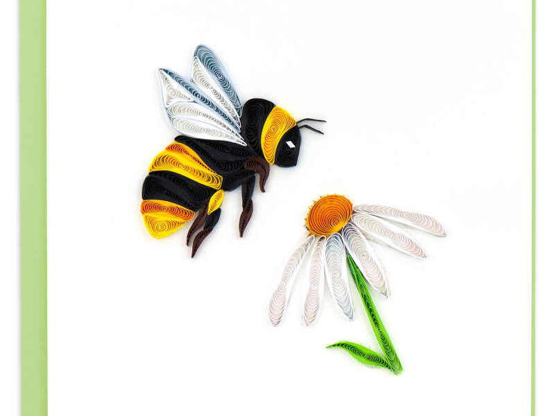 Quilling Card<br>Bumble Bee