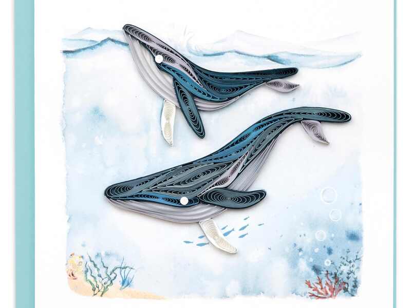 Quilling Card<br>Humpback Whale