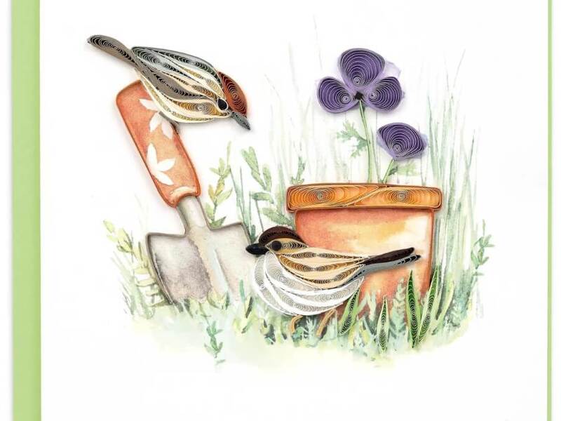 Quilling Card<br>Garden Sparrow