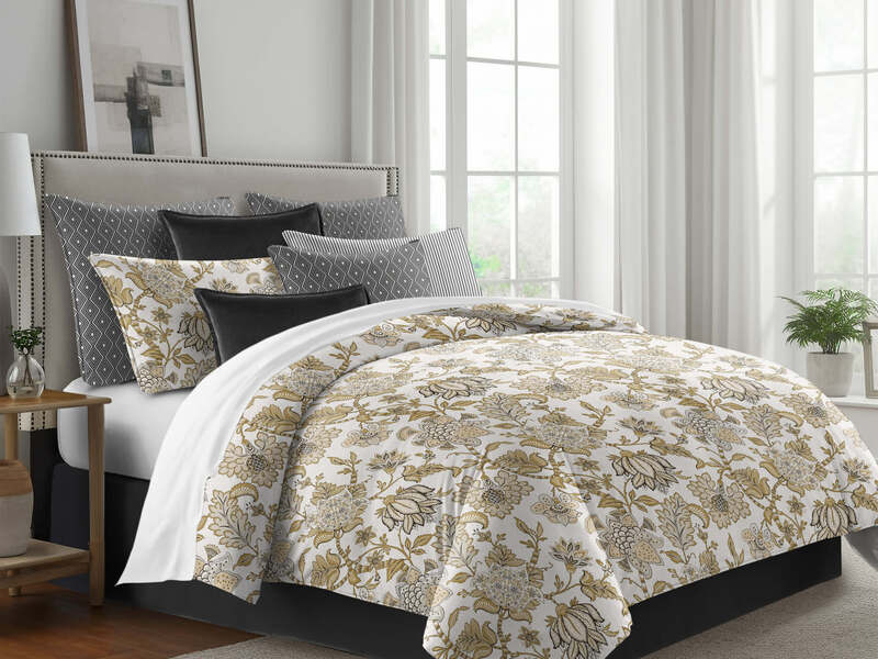 Bronte Gold Bedding by 6ix Tailors