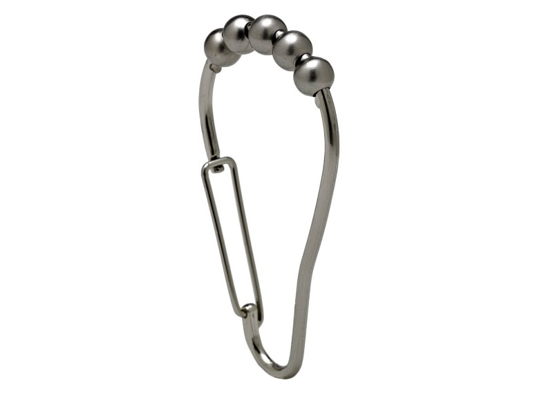 Spring Hooks Brushed Nickel