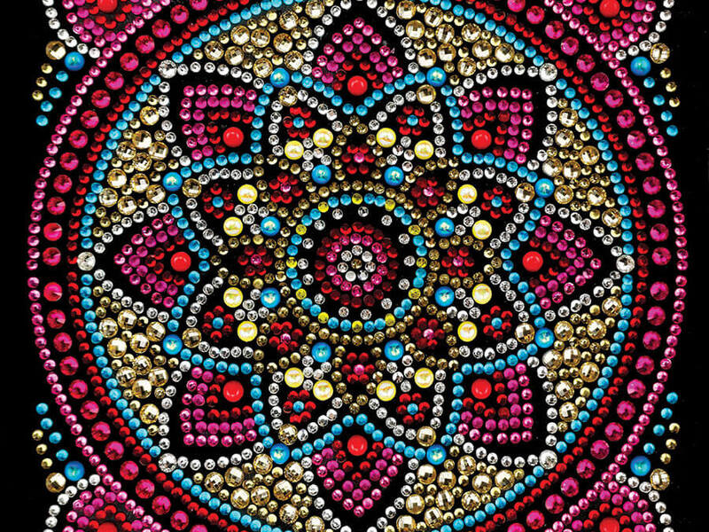 Crystal Art Card Kit Mandala