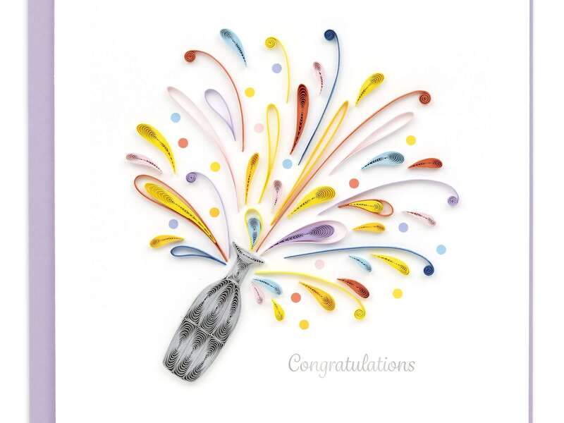 Quilling Card<br>Celebration Congrats
