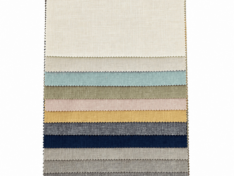 Cotton Texture Custom Curtain Panels