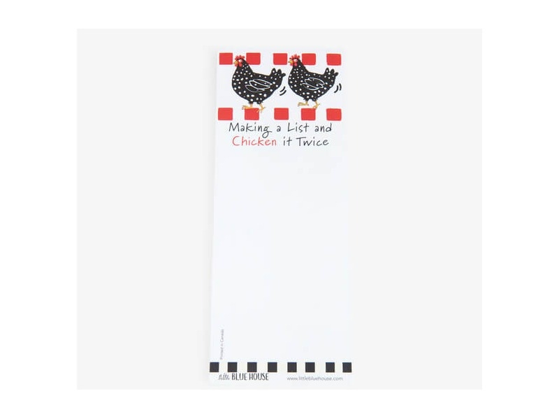 Magnetic Lists<br>Chicken It Twice