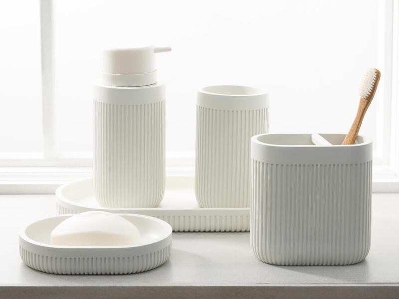 Corbett White Bath Accessories