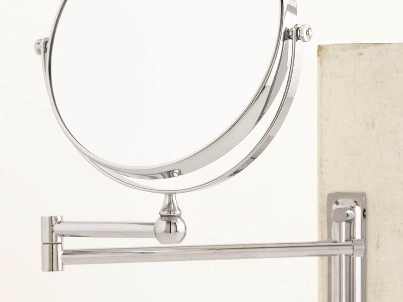 10x Adjustable Wall Mounted Mirror