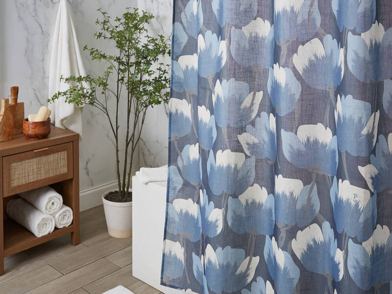 Dharam Fabric Shower Curtain
