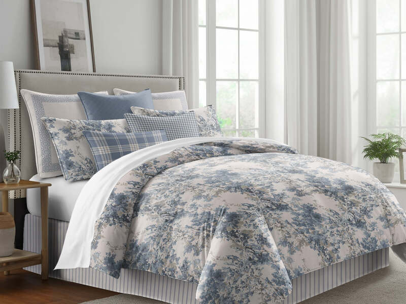 Dolce Blue Fog<br>Bedding by 6ix Tailors