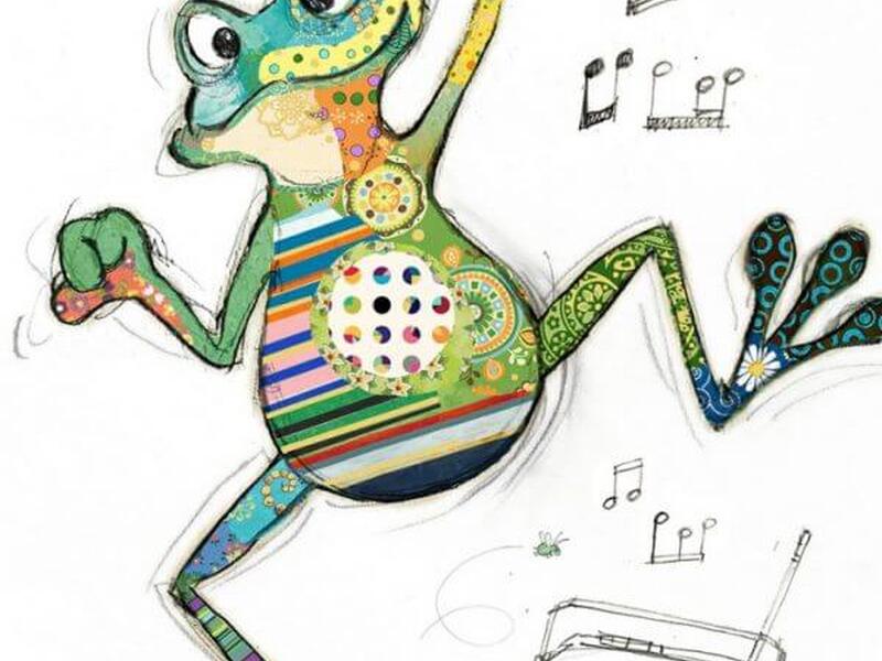 Freddy Frog Card