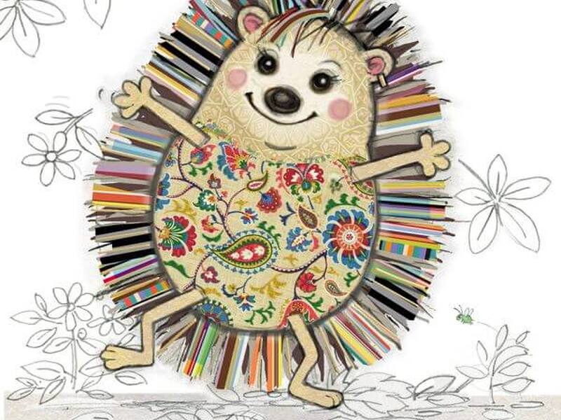 Hattie Hedgehog Card