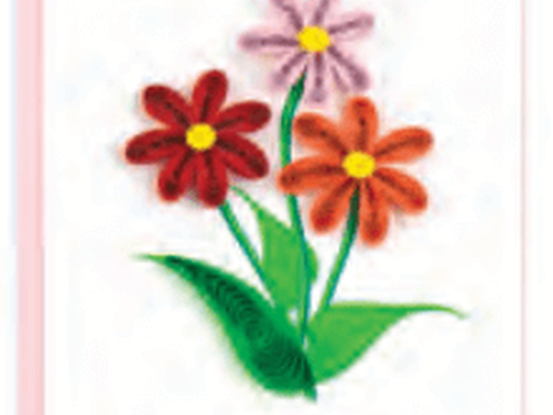 Quilling Gift Enclosure<br> Iris