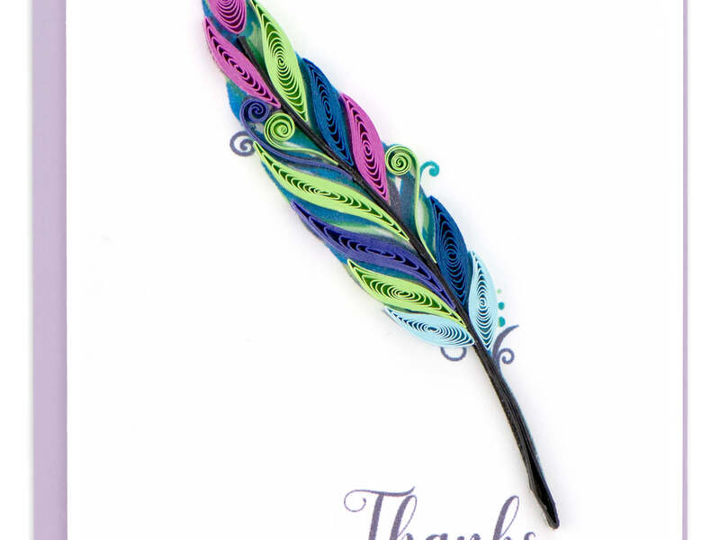 Quilling Gift Enclosure<br>Thanks