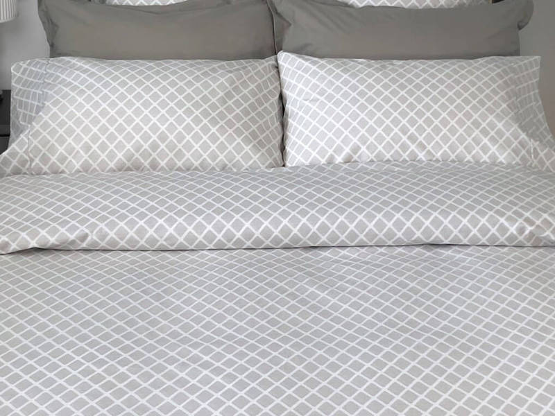 Georgia Diamond Grey Bedding