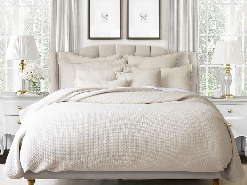 Hanna Oatmeal<br>Bedding by 6ix Tailors