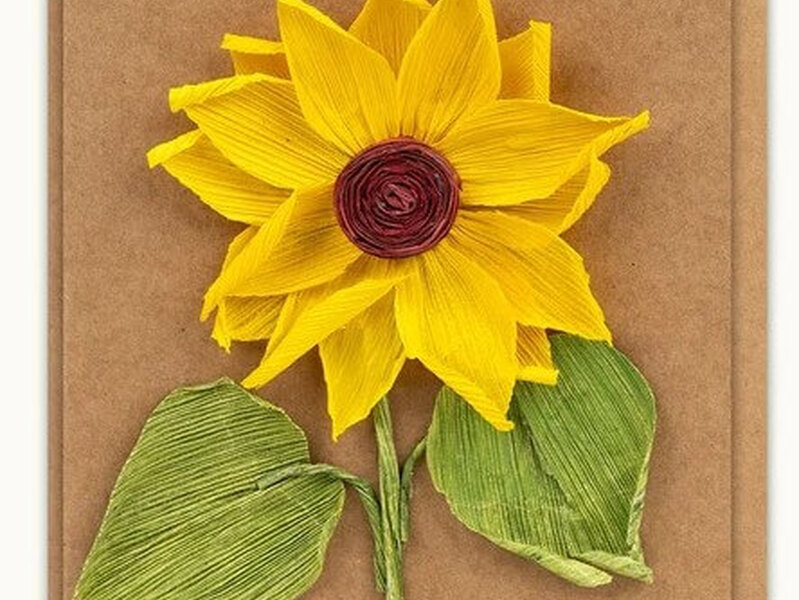 Sunflower Handmade Card