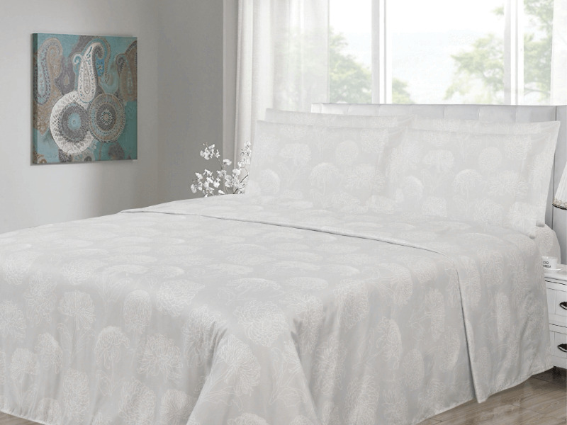 Grey Meadow Sheet Set