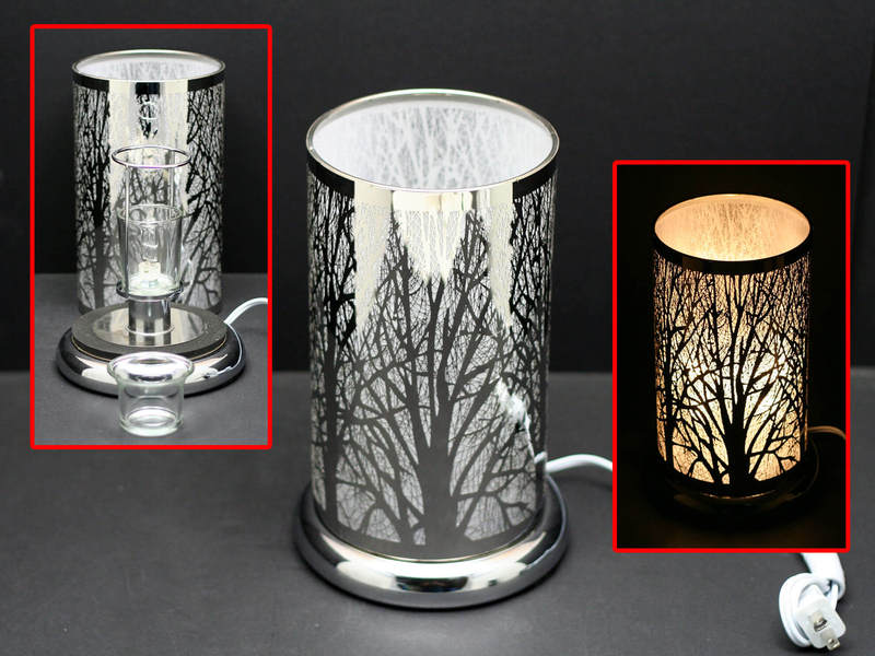 Silver Forest Touch Lamps