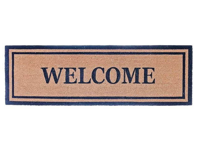 Welcome Coir Door Mat