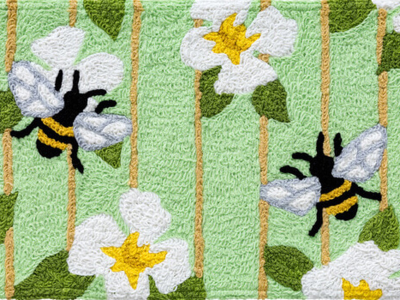 Jelly Bean Rugs<br>Honey Bees