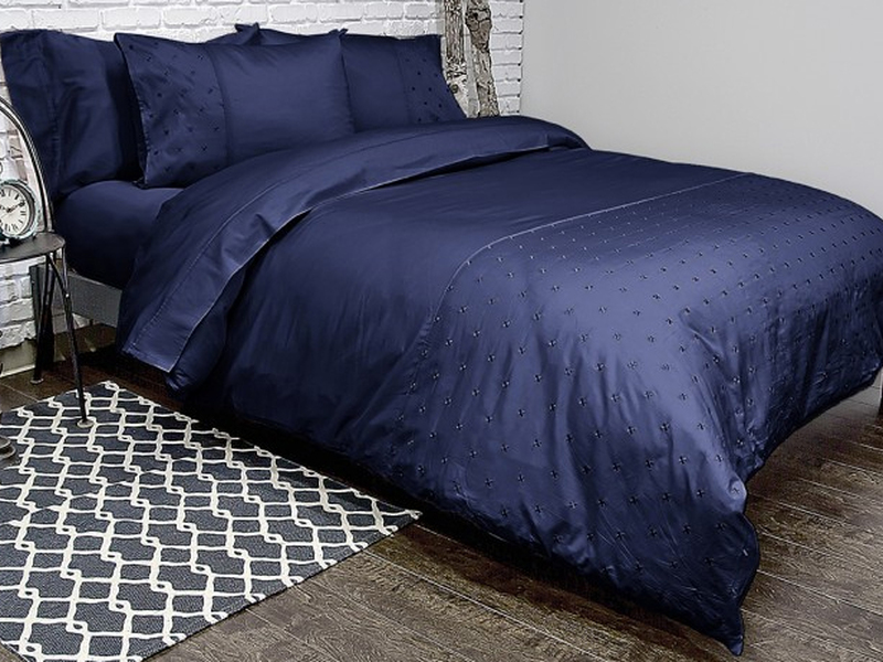 Jubilee Navy Bedding <br>by Alamode